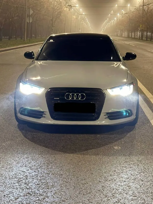 Продам audi a6 c7 пленка нарда грей диски r19 резина пирелли прошла большое то 3 л бензин, кватро хо... - фотография