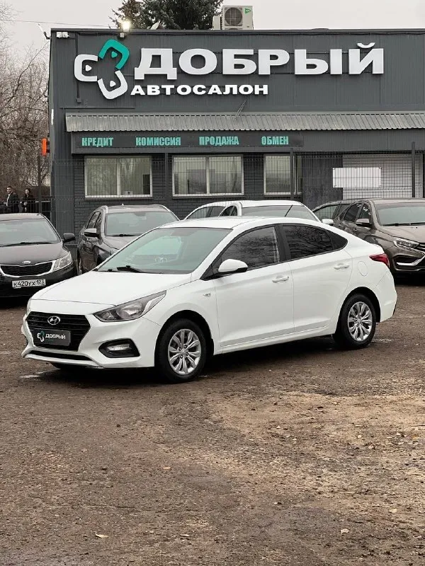 🔥 hyundai solaris конец 2019 г. в. | 1.4 мкпп| 122000 км родного пробега| идеальное состояние! 🔥 🚘 о... - фотография