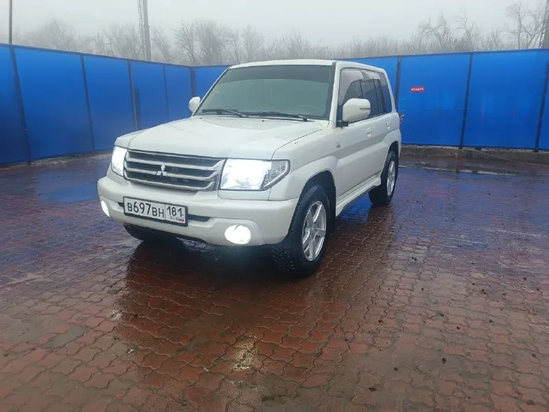 Mitsubishi pajero io 2.0 2005 г. в. пробег 150 тыс. полноценный полный привод с отключаемым передним... - фотография