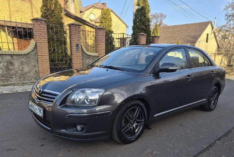 Toyota avensis 2008г 1.8 газ- бензин кпп - механика. пробег 293т. км. автомобиль в хорошем состоянии, после то по ходовой. не пригонялся, покупался в конце 2008г в донецке, у дилера. гбо зарегистрирован. из недостатков трещина на лобовом стекле. цена 685т. р осмотр в донецке +7-949-4011929 📞 звоните: +7(949)4011929 - фотография - 2