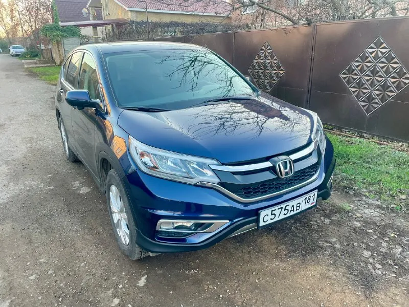 🚘марка: honda cr-v 💀полный привод awd 🦑цвет: синий 📅год выпуска:2015💪🏻 💴цена: 2 300 000 рублей 🏃‍♂️п... - фотография
