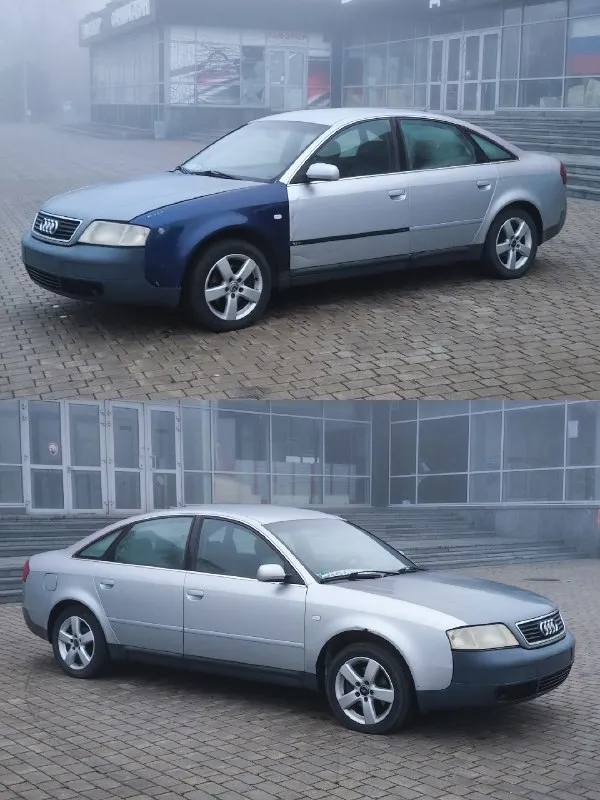 Продам автомобиль audi a6 c5 год выпуска 1999 2.4l коробка автомат автомобиль в хорошем состоянии мотор работает без нареканий коробка передач без нареканий едет бодро ходовая часть вся новая без посторонних шумов и стуков чистый ухоженный салон комплектация кожаный салон 4 стеклоподъёмника двух зонный климат-контроль кондиционер подогрев сидений все работает в штатном режиме осмотр город донецк цена 380.000 все остальные вопросы по телефону +79498174656 +79494380952 есть ещё whatsapp и telegram постоянный днр учет 📞 звоните: +7(949)8174656 - фотография - 2