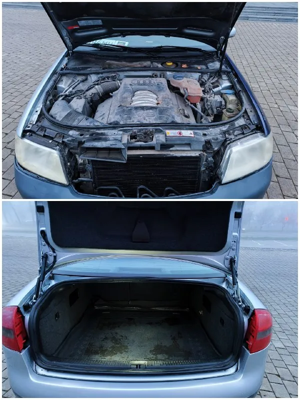 Продам автомобиль audi a6 c5 год выпуска 1999 2.4l коробка автомат автомобиль в хорошем состоянии мотор работает без нареканий коробка передач без нареканий едет бодро ходовая часть вся новая без посторонних шумов и стуков чистый ухоженный салон комплектация кожаный салон 4 стеклоподъёмника двух зонный климат-контроль кондиционер подогрев сидений все работает в штатном режиме осмотр город донецк цена 380.000 все остальные вопросы по телефону +79498174656 +79494380952 есть ещё whatsapp и telegram постоянный днр учет 📞 звоните: +7(949)8174656 - фотография - 6