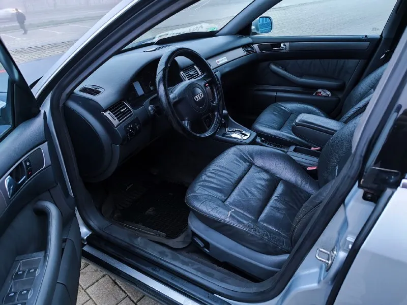 Продам автомобиль audi a6 c5 год выпуска 1999 2.4l коробка автомат автомобиль в хорошем состоянии мотор работает без нареканий коробка передач без нареканий едет бодро ходовая часть вся новая без посторонних шумов и стуков чистый ухоженный салон комплектация кожаный салон 4 стеклоподъёмника двух зонный климат-контроль кондиционер подогрев сидений все работает в штатном режиме осмотр город донецк цена 380.000 все остальные вопросы по телефону +79498174656 +79494380952 есть ещё whatsapp и telegram постоянный днр учет 📞 звоните: +7(949)8174656 - фотография - 8