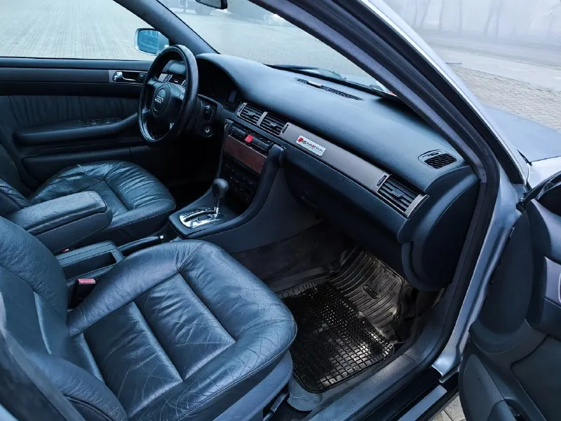 Продам автомобиль audi a6 c5 год выпуска 1999 2.4l коробка автомат автомобиль в хорошем состоянии мотор работает без нареканий коробка передач без нареканий едет бодро ходовая часть вся новая без посторонних шумов и стуков чистый ухоженный салон комплектация кожаный салон 4 стеклоподъёмника двух зонный климат-контроль кондиционер подогрев сидений все работает в штатном режиме осмотр город донецк цена 380.000 все остальные вопросы по телефону +79498174656 +79494380952 есть ещё whatsapp и telegram постоянный днр учет 📞 звоните: +7(949)8174656 - фотография - 9