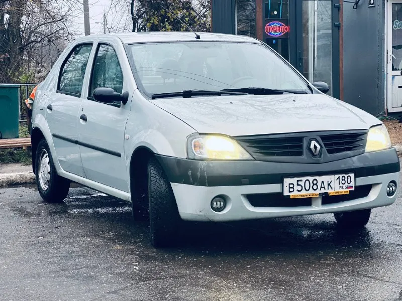 ‼️продам‼️ renault logan 🚖не из такси! 📆декабрь 2009г 🐴200.000 родного пробега ⚙️1.6 механика ♾️максимальная комплектация с пассажирской подушкой безопасности. 📑1 владелец в птс, полное переоформление, документы в порядке 🫶9 лет в одних руках ✅ без дтп, вкруг родные стекла ⚙️полностью обслужена - фотография - 2