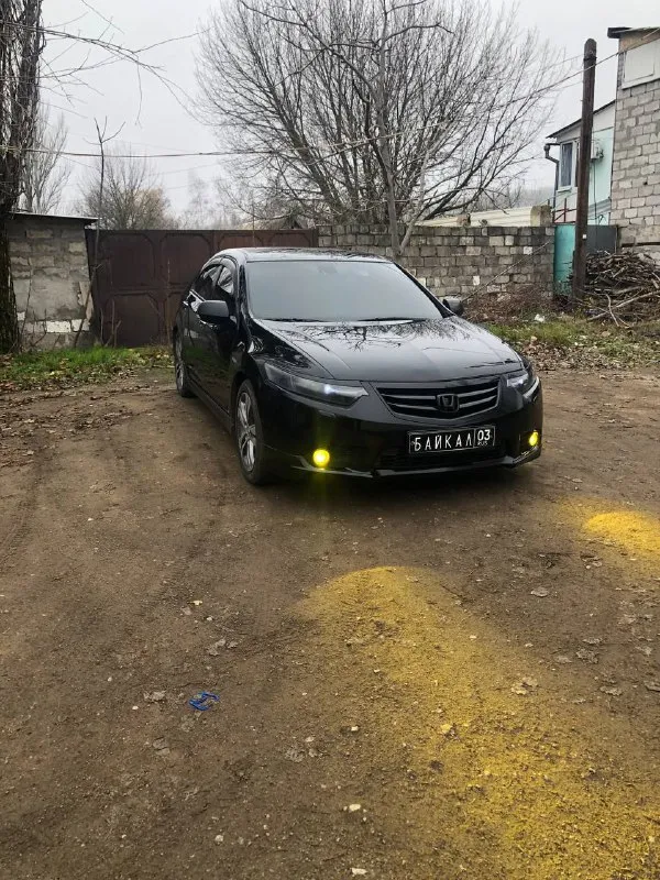 Продам хонду аккорд 2008г. в 2.4 types мкпп 6 ст. кузов весь в родном окрасе, машина ездила по бурят... - фотография