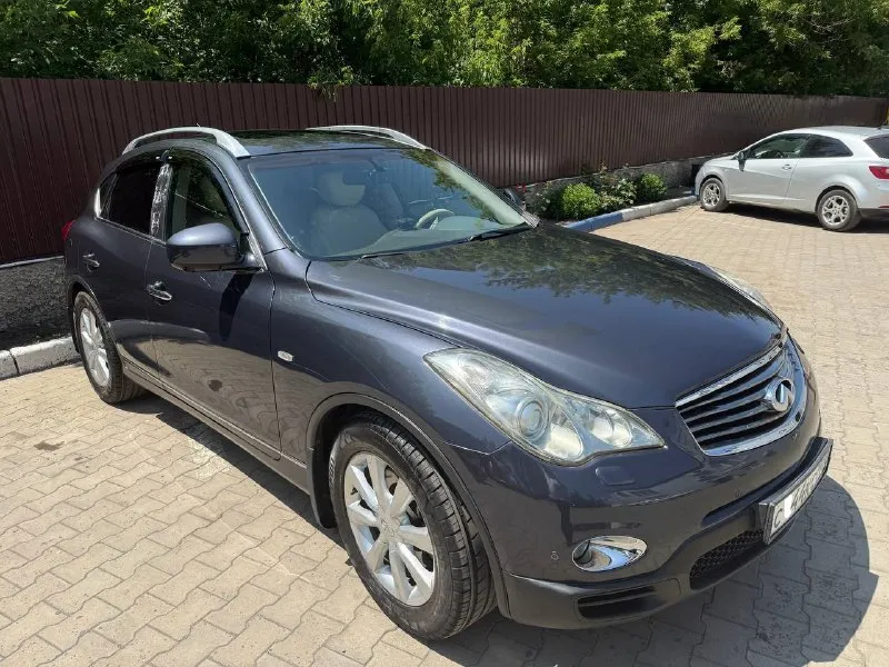 📢 срочно продам или обмен на skoda octavia (а7), возможна доплата в любую сторону. ✅автомобиль premium-класса: infinity ex35 объем:v6, 3,5 л, 302л. с. бензин ✅год:2008 (в рф с 12.2022г) автотека зеленая, электронный птс ✅пробег:150 т. км. (!) подтвержден, все «детские» болячки устранены (металлизированные прокладки и датчик давления масла от mitsubishi) ✅ полный привод. 5-ст акпп работает в штатном режиме не дергает, не пинает! ✅ замена масла двс каждые 5т. км. ✅описание: машина полностью обслужена и не основная в семье (для удовольствия). кузов без ржавчины, близок к идеалу. сейчас осталась без гаража - жалко любимицу! ✅богатая комплектация: электропривод сидений, руля и зеркал, память руля и сиденья водителя, люк, подогревы, камеры 360, датчик света, бесключевой доступ, старт/стоп, климат-и круиз-контроль, звук bose, led оптика, мультируль, парктроники, bluetooth, aux и т. д. ✅цена: 1,25 ( на обмен 1,35) ✅контакты: +7(949)370-72-52 📢 цена снижена, пока не продан интересующий вариант. - фотография - 2