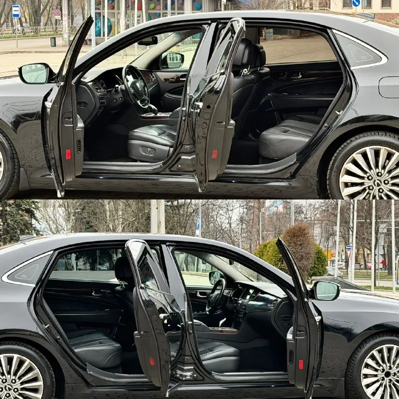 Продаю hyundai equus 2015 года рестайлинг двигатель 3.8 бензин полноценный автомат родной пробег 213 тыс км цена 950 тысяч контакты 89951001320 телеграм на нем же автомобиль в отличном состоянии авто бизнес класса жирная комплектация вентиляция сидений, кожа, большой монитор, полный электро пакет, все электро регулировки сидений, и многое другое технически полностью обслуженный автомобиль коробка и ходовая часть отлично документы кристально чистые остальные вопросы по телефону или в телеграм. 📞 звоните: +7(995)1001320 - фотография - 5