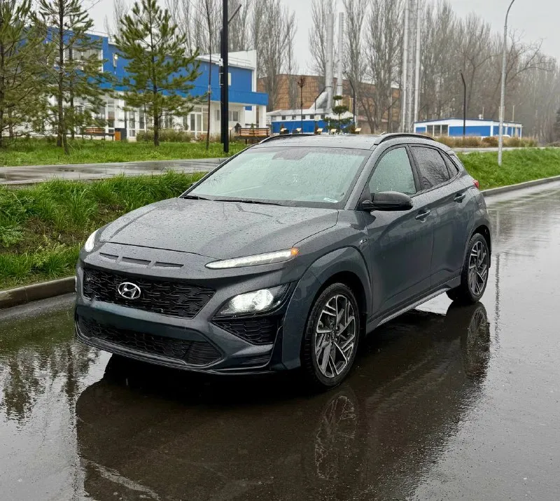 Hyundai kona n line год : 2022 месяц 11 двигатель : 1.6 турбо бензин⛽️ лошадиных сил: 195 🚀 привод :... - фотография
