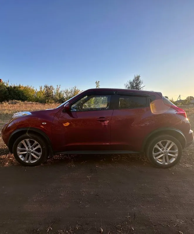 Продам nissan juke 2012 год 1,6. отличная машина, легко управлять. 159000 км пробега. я владелец, полное переоформление в мрэо. и вариатор обслуживаются вовремя - работают идеально. за время эксплуатации автомобиля не произошло ни одного дтп. богатая комплектация: климат -контроль, подогрев сидений, подогрев зеркал, ухоженный салон. состояние идеальное. два комплекта резины, два ключа. цена 1м 200 тысяч рублей. +79493644129 территориально в горловке, сможем привезти на осмотр в другой город. 📲 tg: @dariapeeva 📞 звоните: +7(949)3644129 - фотография - 2