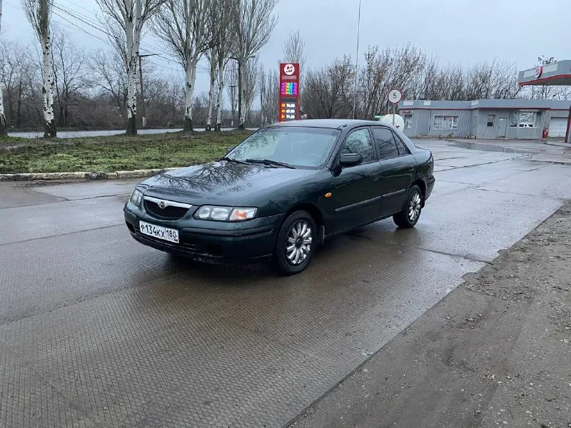 Продаю мазду 626 1998 год мотор 2.0 механика состояние хорошее цена 245₽, днище, пороги целые, технически все нормально, гидроусилитель, стеклоподъемник, кондиционер, мотор коробка работают хорошо, ходовая перебиралась, документы в порядке, переоформление в мрэо, осмотр макеевка, вопросы по тел +79494936731 или +79493145487 торг - фотография - 7