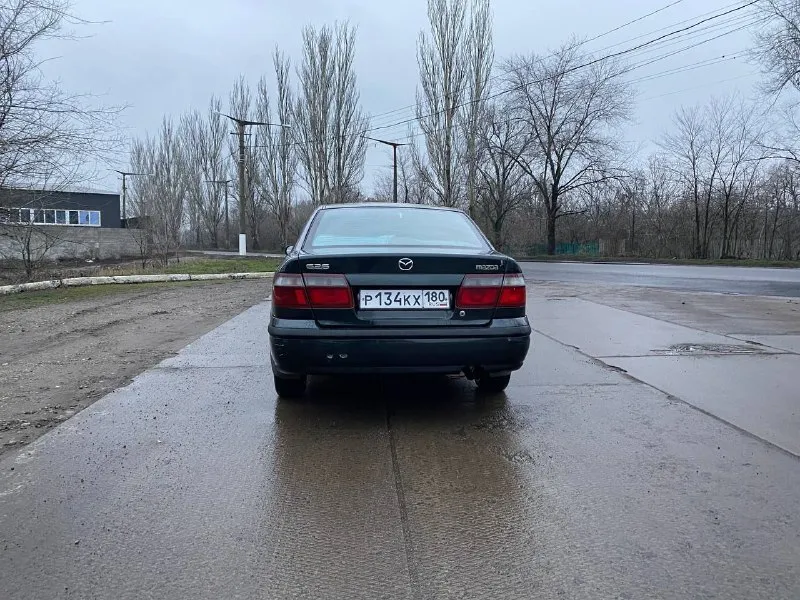 Продаю мазду 626 1998 год мотор 2.0 механика состояние хорошее цена 245₽, днище, пороги целые, технически все нормально, гидроусилитель, стеклоподъемник, кондиционер, мотор коробка работают хорошо, ходовая перебиралась, документы в порядке, переоформление в мрэо, осмотр макеевка, вопросы по тел +79494936731 или +79493145487 торг - фотография - 9