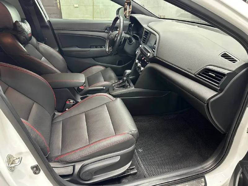 Продам hyundai elantra sport 2020 год пробег 42 тыс. м цена 1,850 000₽ мотор 1,6 турбо, автомат автомобиль в отличном состоянии, полностью обслужен, двигатель, коробка, ходовая часть работают на 5+. 100% проверки на любом сто донецк +79493570671, +79614001041 виталий - фотография - 7