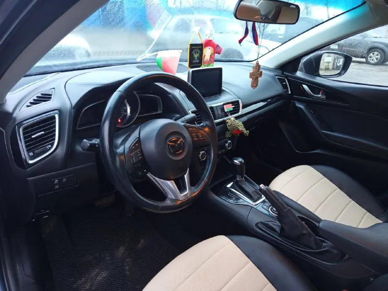 Продаю личный автомобиль mazda 3 2.0 автомат 2015 года выпуска. автомобиль в идеальном техническом и внешнем состоянии. цена 1.350.000. все вопросы по телефону: +79497129347 дмитрий 📲 tg: @zrdwd 📞 звоните: +7(949)7129347 - фотография - 2