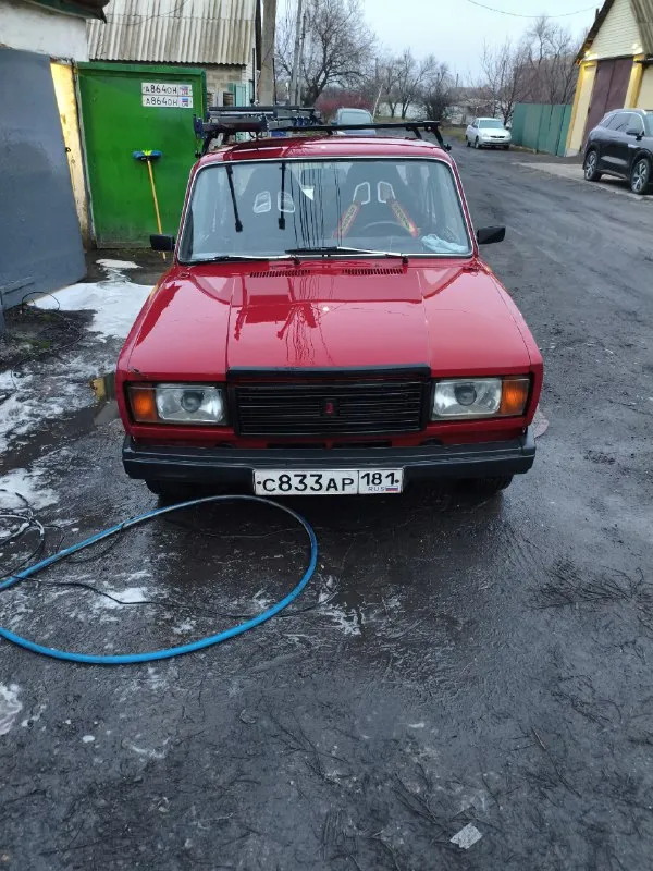 Продам ваз 2107 турбо двигатель ваз 21124 на кованых поршнях турбина td04l форсунки subaru 550сс (ро... - фотография