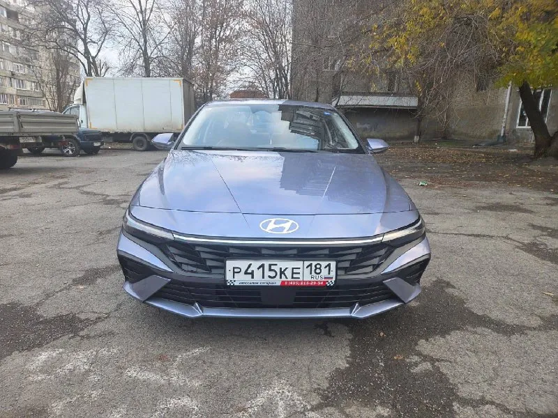 Hyundai elantra 2023 1.5 пробег: 17000км куплена в октябре 2024г один хозяин, не бита, не крашена. с... - фотография