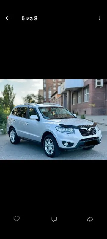 Hyundai santa fe 2011г бензин 2.4(надёжный, цепной атмосферник) автомат ( 6 ти ступенчатый гидротрансформатор). автомобиль в хорошем состоянии никаких вложений не требует! в максимальной комплектации! старт/стоп, без ключевой доступ, монитор, камера заднего вида, парктроник, салон кожа, подогрев сидений, зеркал, стекол климат контроль двухзонный круиз контроль, электро регулировка сидений, полный привод (отключаемый) два ключа. электропакет. собственник. учет 180 регион. вопросы по тлф. +79494196605.цена 1м330. разумный торг 📞 звоните: +7(949)4196605 - фотография - 4
