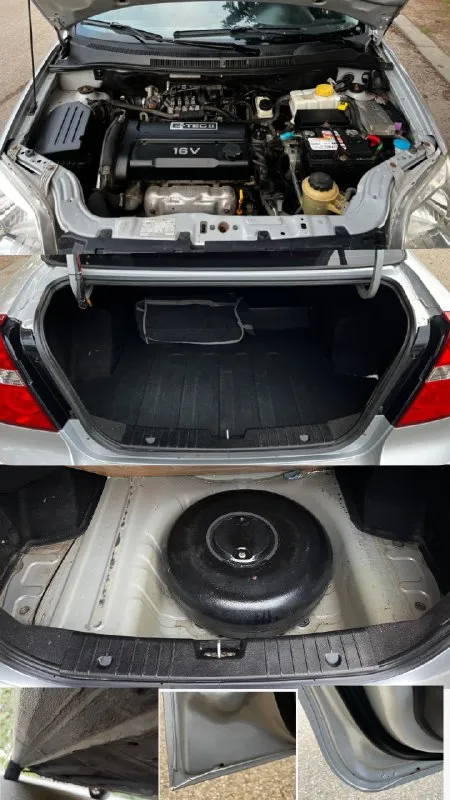 Продам chevrolet aveo в состоянии близко к новому автомобилю! не бита. не крашена. в родной краске! куплена в 2009 году в автосалоне. родной подтверждённый пробег 169.тыс. км. один единственный владелец! за всю жизнь (была в одной семье). только гаражное хранения. сборка корея. авто абсолютно вся обслужена и не требует никаких вложений, и в ближайшее время не будет требовать. история авто кристально чиста как слеза, без подводных камней и скрытых дефектов! за всё время эксплуатации не было не одного дтп! соответственно вся геометрия идеально ровная, все герметики и швы заводские! всё стекла оригинальные. реально очень хорошая авео(таких сейчас единицы). ездили с умом. техническое состояние как у нового автомобиля! двигатель 1.4л. 94л. с. без теплообменника! работает как часы(масло грамма не берёт). кпп переключается мягко и легко. ходовая часть как мяч. есть чеки и заказ наряды что делалось. комплектация: кондиционер(заправлен). гидроусилитель руля. подушки безопасности 📞 звоните: +7(949)4522026 - фотография - 8