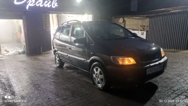 Продам opel зафира а,7-ми местный минивэн. объем двигателя 1.8, бензин пробег 336к км +(машина ездит... - фотография