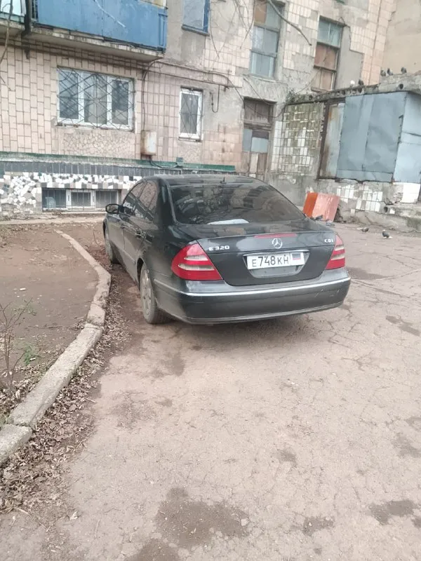 Mersedes е320 3,2 cdi турбо дизель, в хорошем состоянии, проблема с регистрацией, учёт временный днр... - фотография
