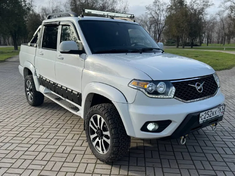 ‼️продам‼️ 🚘марка: уаз patriot pickup ⚙️двигатель 2.7 📦кпп: механика ⛽️вид топлива: газ/бензин 📅год... - фотография