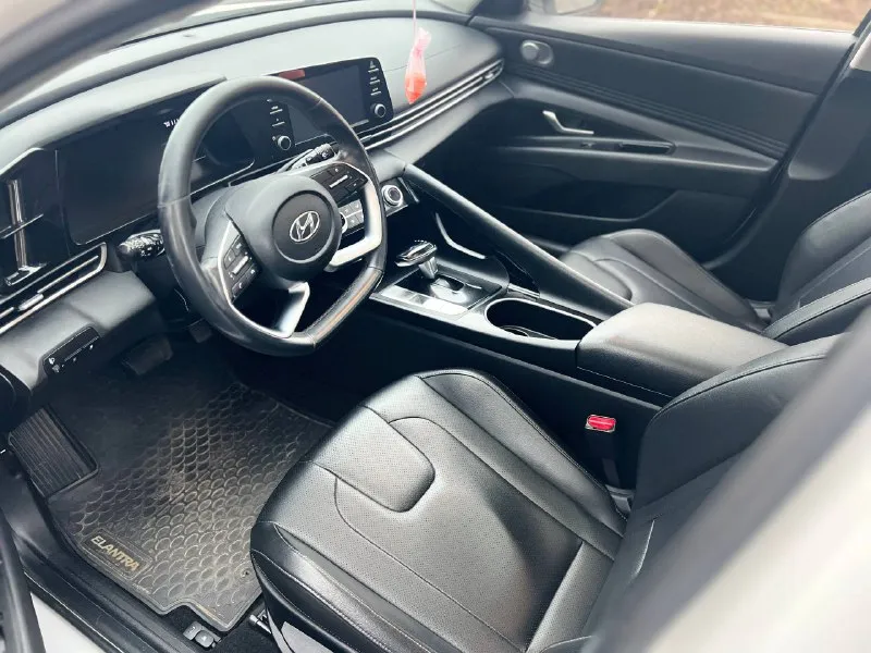 Elantra 2021г 1.5 объем состояния идеальное можно сказать полностью обслуженная оригинальный пробег 76т 1 хоз без дтп зеленая автотека цена: 1.700.000р осмотр донецк +79491009661 - фотография - 5