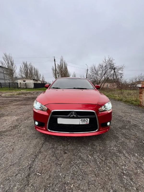 Продам mitsubishi lancer х рестайлинг 2012 1.6 коробка автомат пробег 210 автомобиль в хорошем состо... - фотография