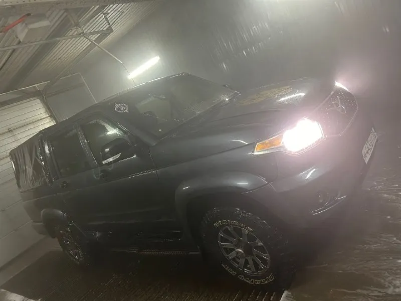 Uaz 2363 pickup, 2019 присутствуют косяки авто не новый. все документы на руках. стоит газ. мотор по... - фотография