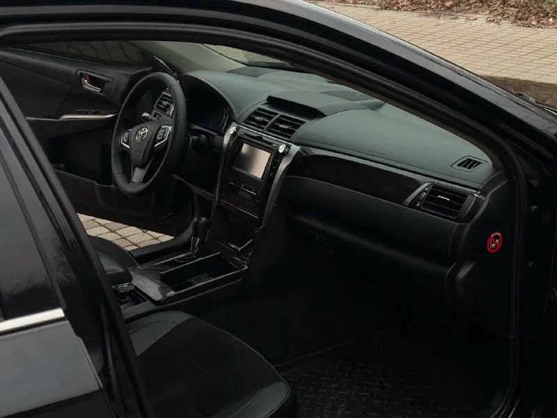 Toyota camry 55 2016 2.0 акпп птс - оригинал, я 2 хозяин хорошая комплектация, зеленая автотека кузов в заводском окрасе! детальнее по телефону +79494165692, дозванивайтесь! стоимость 1.550. - фотография - 8