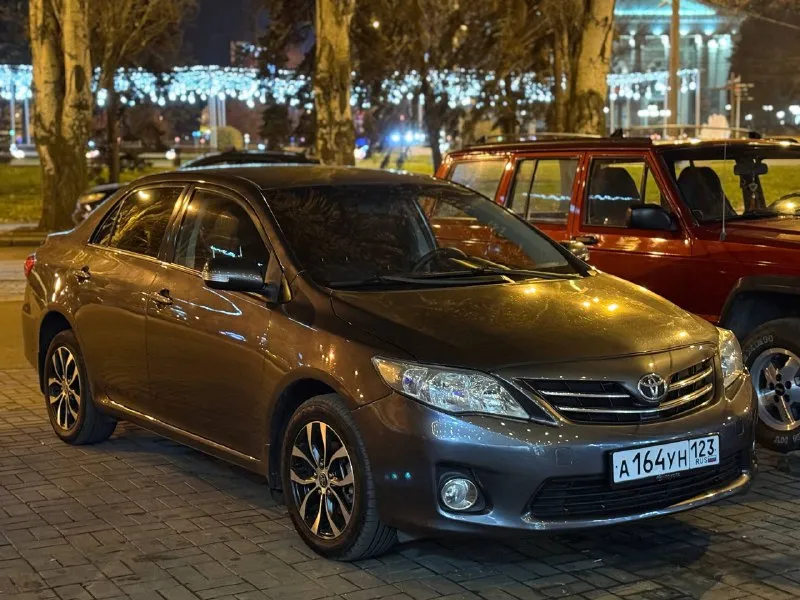 Toyota corolla 2011г 🔤🔤🔤🔤🔤🔤 двигатель: 1.6 бензин коробка: автомат автомобиль обслужен, вложений не... - фотография