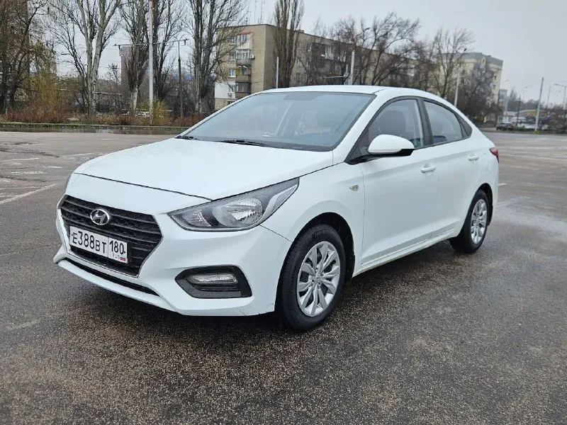 Hyundai solaris 2017г 1,6 бензин 6мкпп 118т км куплен новым в автосалоне в донецке в "автодон", там... - фотография