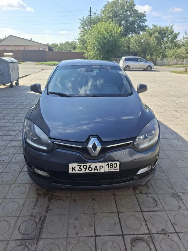 Продам рено меган3 2015 года комплектация limited двигатель 1.5 дизель коробка 6 ст. механика пробег... - фотография