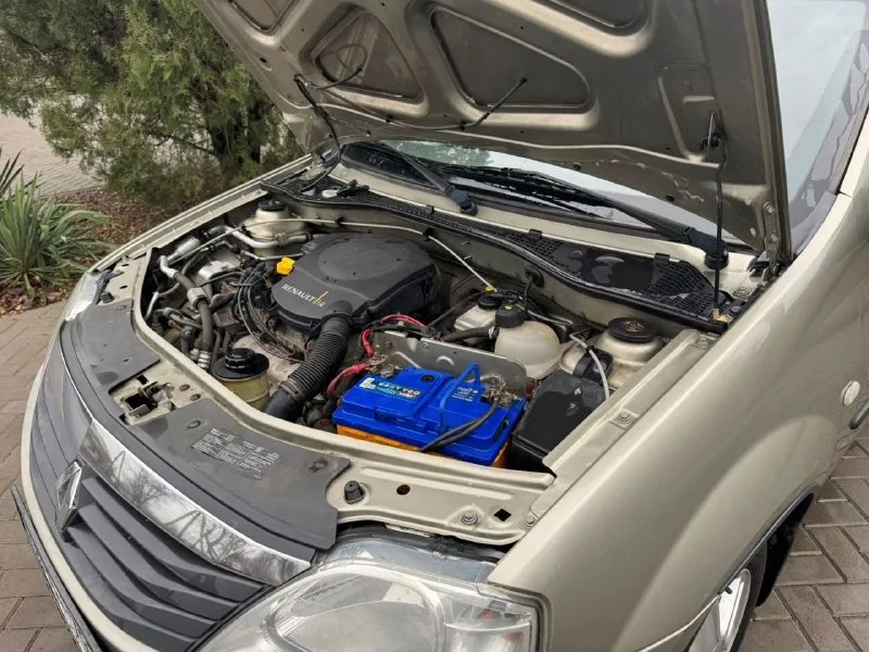 🚗продам🚗 рено логан 2011 года! в идеальном состоянии! кондиционер, аbs, гидроусилитель руля, 2электростеклоподъемника, музыка, центральный замок, 2 комплекта резины. авто на полном уверенном ходу, ходовая, мотор и коробка на 5+ за авто не стыдно, бережная эксплуатация! не бит не крашен!!! цена 595 тыс руб осмотр г макеевка тел: +7949-899-78-42 телеграмм +7918-897-04-75 - фотография - 7