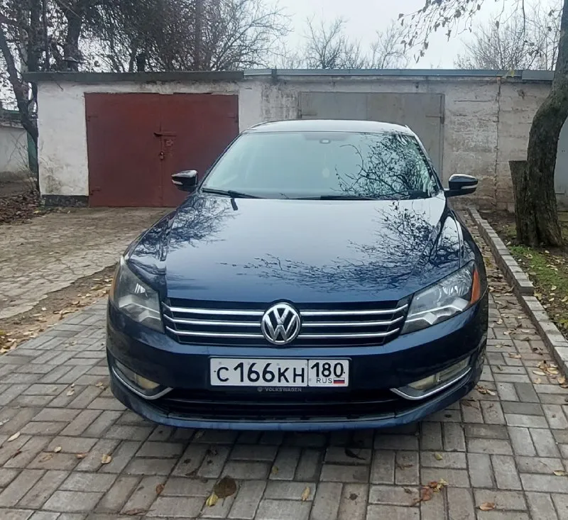 Volkswagen passat, владею три с половиной года, машина обслужена, в хорошем состоянии, документы в п... - фотография
