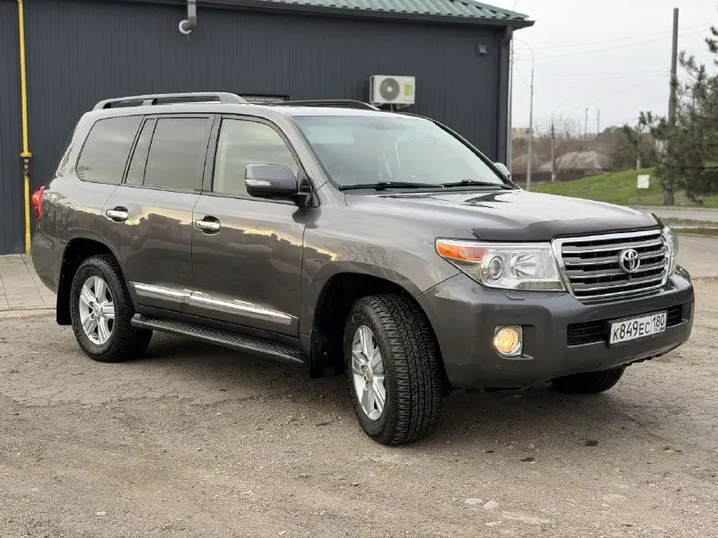 Land cruiser 200 2012 4.5 260 пробег 3 100 000 руб двигатель, коробка, пневмоподвеска работают без н... - фотография