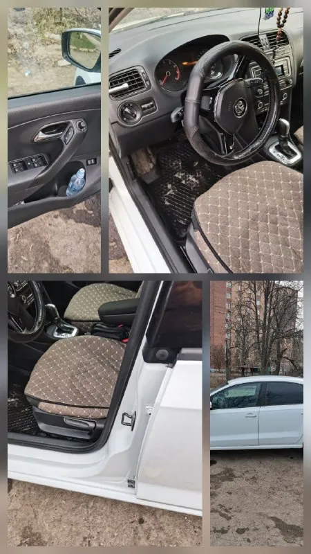 Продам volkswagen polo 1.6 at, 2017г. в., пробег 285т. км. с самым надежным мотором 1.6 и автоматической коробкой передач. в машине есть все необходимое для комфорной езды, климат, гидроусилитель, 4 электро стеклоподъемника, подогрев передних сидений, подогрев зеркал, туманки и тд. кузов в хорошем состоянии, ходовая часть без нареканий, салон как новый, в авто все работает как нужно. продажа от собственника. донецк. 950т. руб. +79493135428 📲 tg: @mcrizhkoff 📞 звоните: +7(949)3135428 - фотография - 4