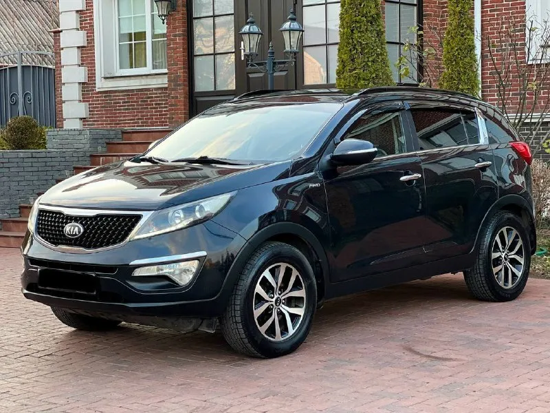 Kia sportage год-2014 пробег-144.000 мотор-2.0 коробка-автомат цена-1.320.000 торг-обмен номер- +794... - фотография