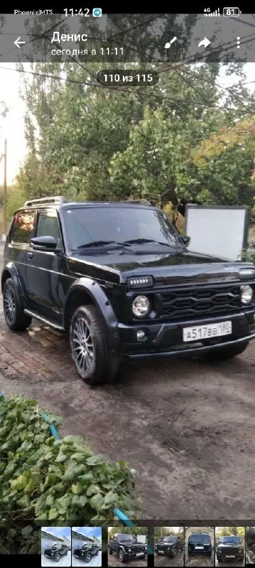 Нива 21214, niva urban, 2016г. в. 1.7мт. 123000км. 650000₽. мотор в отличном состоянии, кпп работает... - фотография