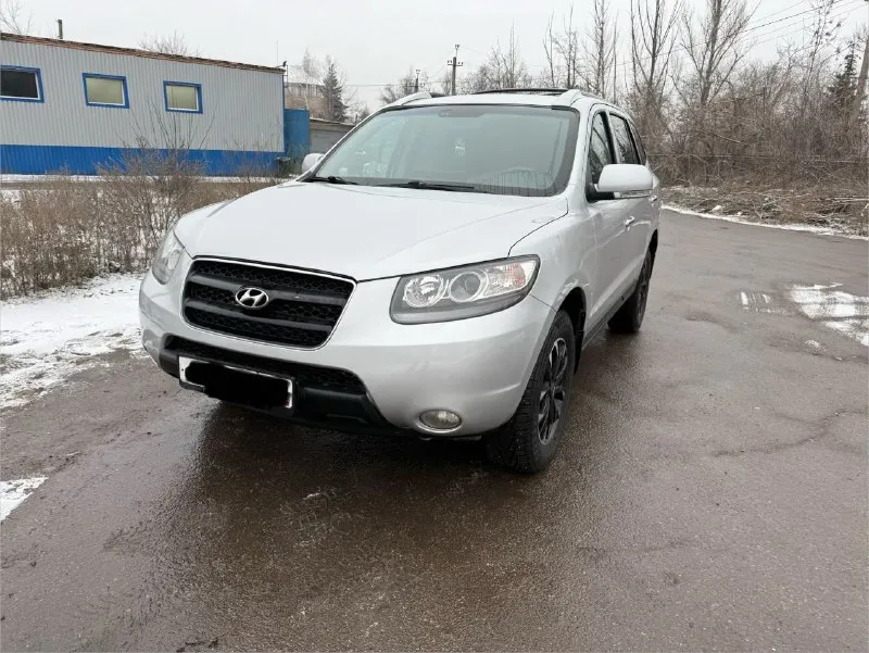 Hyundai santa fe. 2008г 2.2дизель автомат. машина в максимальной комплектации, в идеальном состоянии... - фотография