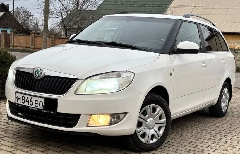 Продам или обменяю хороший семейный автомобиль! skoda fabia универсал, рестайлинг 2011г. в. пробег 2... - фотография
