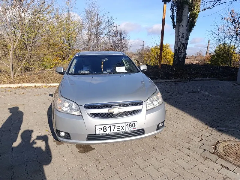 Chevrolet эпика 2006г пробег 230 автомат объем 2.5 кожа, климат, подогрев сидений полная комплектаци... - фотография