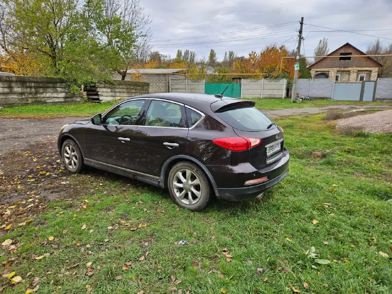 Продам infiniti ex35 2008 г. в. пробег 180000 км в одних руках с момента покупки. без дтп. заводские стекла и окрас. два ключа. полный привод, акпп гидротрансформатор, стеклопакет, подогрев сидений, музыка bose, люк, бесключевой доступ, свежая зимняя резина. +79493231242 (телеграмм) цена = 1200000 рублей - фотография - 3