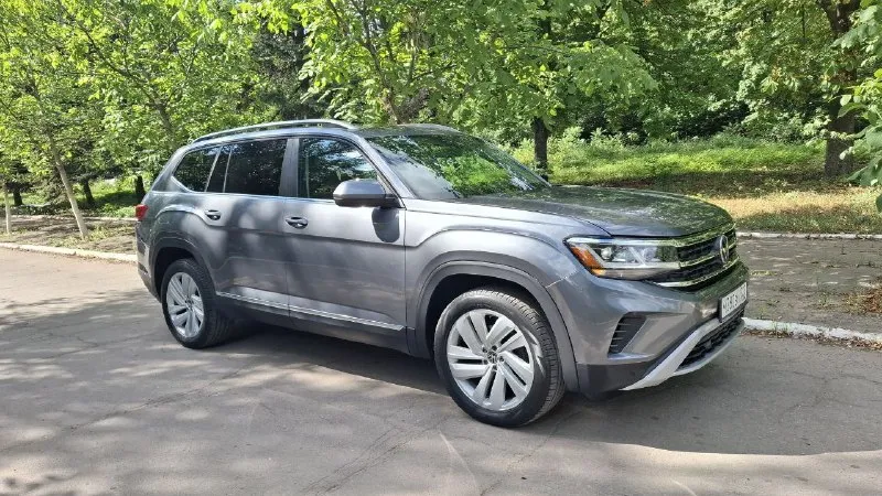 Volkswagen atlas sel. 2021г. пр.32т. учет рф. ц.3.700 м. р. климат контроль. адаптивный круиз. датчи... - фотография