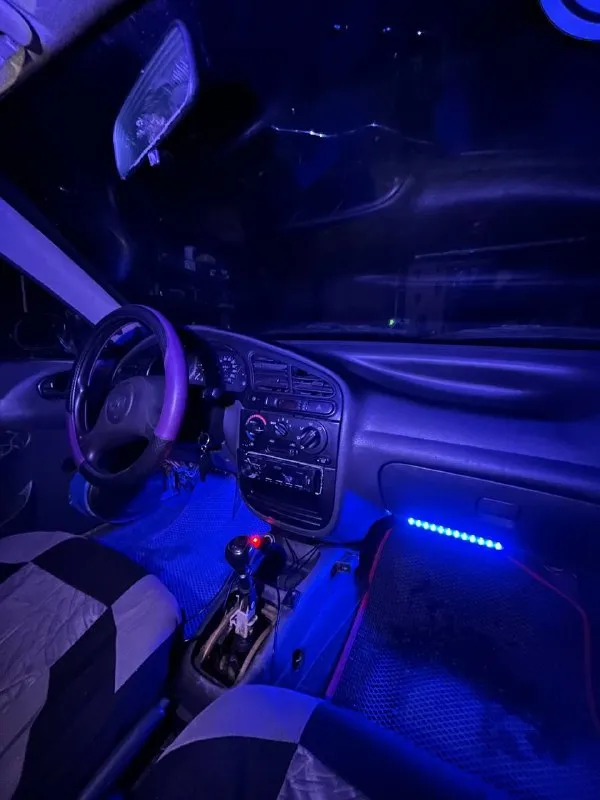 Daewoo ланос 2004г на ходу. 1,5л. кондиционер. бензин/газ( нужно только подключить). ходовка делалась недавно. новый комплект сцепления. передние электроподъемники. стильный салон, новые чехлы, хорошая музыка макеевка цена:150к. торг присутствует 79490412867 тг: по этому же номеру (qvolox) 📞 звоните: +7(949)0412867 - фотография - 9