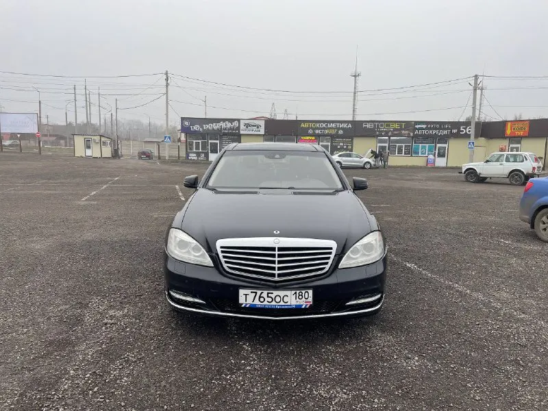 Mercedes long 221. автомобиль достойном состоянии, как внешне так и технически очень живой! ✅максима... - фотография