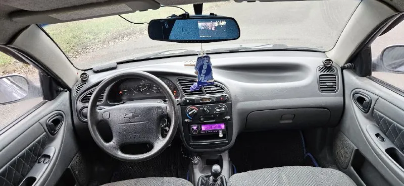 ✅lanos chevrolet 2008г ✅мотор ✅мкпп ✅ходовая ✅электрика всё в отличном состоянии ✅комплектация sx кондиционер электростеклоподъемники airbag сигнализация центральный замок не плохая аудиосистема камера заднего переднего вида ✅кузов в полне соответствует фото технически автомобиль обслужен мотор после капитального ремонта сцепление только после замены ⚠ по всем выполненным работам есть фото цена💰 295 т разумный торг все остальные интересующие вопросы по тел (+79496288388) (+79498061770) - фотография - 6