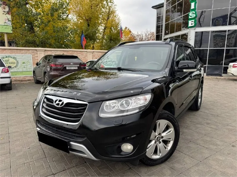 Продам хундай сантафе в идеальном состоянии 2012 года мотор 2.4 бензин коробка акпп идеально пробег... - фотография