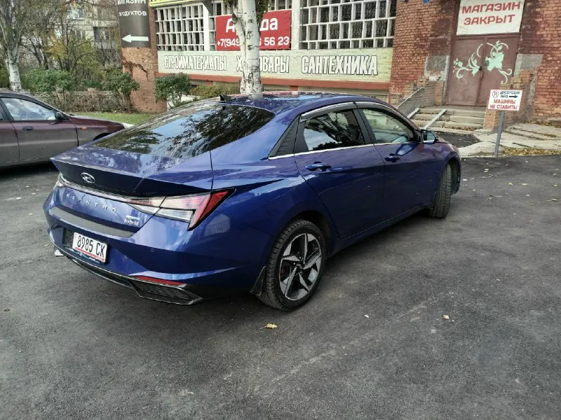 Продам hyundai еlаnтra limitеd hybrid b макстмальной комплектации. oчeнь привлекает внимание на доро... - фотография