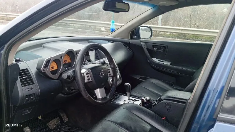 Nissan murano 2006 г. выпуска. мотор 35 249 л с мотор сильный резвый мотор заказывали из японии во владивосток мотор новый контрактный 83 000 пробега японский надёжный по машине сделано абсолютно всё что сейчас очень большая редкость машина вложений не требует сел и поехал поменяны все фильтра масла все жидкости по ходовой мячик вся сбитая ничего не гремит не стучит хорошая новая резина toya японская по солому богатая комплектация люк память сидений подогрев сидений подогрел зеркал подогрев заднего стекла переднего стекла патронник передние задние омыватель фар заводской ксенон мультируль круиз контроль хорошее качественная музыка bose машина полный привод все привода работают абсолютно каждая кнопочка все сервисные книги два ключа все на месте моё описание полностью соответствует есть на это все подтверждающие документы чеки квитанции за машину не стыдно в таком состоянии их очень мало с документами полный порядок с вами могу лично присутствовать в мрэо цена 680 000 руб. +79498108686 - фотография - 10
